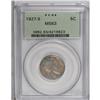 Image 1 : 1927-S 5C MS63 PCGS. This lower mintage branch mint ni 