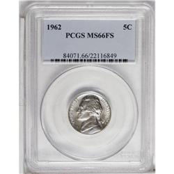 1962 5C MS66 Full Steps PCGS. While blue toning is som 