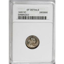 1800 H10C --Damaged--ANACS. XF Details. A nicely struck 
