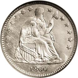 1860 H10C Transitional MS65 NGC. 