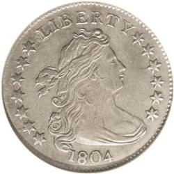 1804 10C 14 Stars on Reverse XF40 ANACS. 