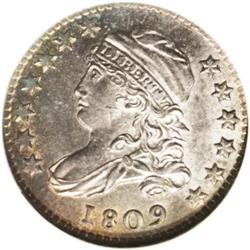 1809 10C MS65 NGC. JR-1, R.4. Only one die pairing is 