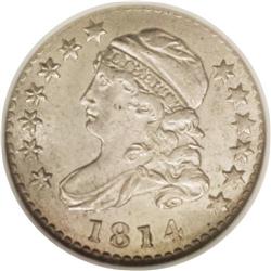 1814 10C STATESOF MS64 NGC. JR-5, R.3. The engraver''s 