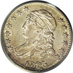 1825 10C MS66 PCGS. JR-5, R.5. This die pairing is the 
