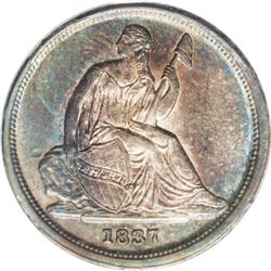 1837 10C Small Date MS63 PCGS. For the 1837 No Stars d 