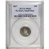 Image 3 : 1837 10C Small Date MS63 PCGS. For the 1837 No Stars d 