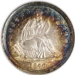 1840 10C No Drapery MS68 S NGC. The With Stars Dimes 