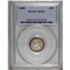 Image 1 : 1848 10C MS63 PCGS. The obverse has hints of rose and 