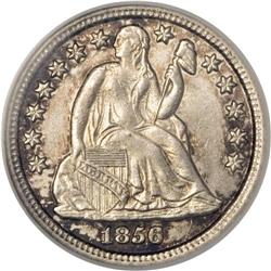 1856-O 10C MS65 NGC. Fortin-105. According to the Fort 