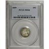 Image 3 : 1859 10C MS66 PCGS. Just 430,000 Seated dimes were pro 