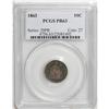 Image 1 : 1863 10C PR63 PCGS. A pleasing Civil War era proof, on 