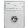 Image 1 : 1865 10C PR61 PCGS. This coin possesses considerable e 