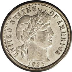 1895-O 10C AU53 PCGS. The 1894 to 1897 O-mint dimes ar 