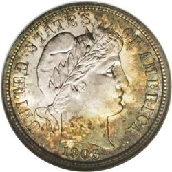 1903-S 10C MS67 NGC. The ''03-S is always in demand be 