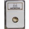 Image 1 : 1937 10C MS68 Full Bands NGC. The reverse is light sil 