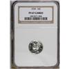 Image 1 : 1939 10C PR67 Cameo NGC. Essentially untoned, but with 