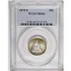 Image 3 : 1875-S 20C MS66 PCGS. RPM # 1. The mintmark was first 