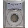 Image 1 : 1869 25C PR65 PCGS. Heavy rose and lavender patina all 