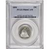 Image 3 : 1890 25C PR66 Cameo PCGS. Icy devices confirm the Came 
