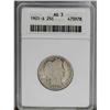 Image 3 : 1901-S 25C AG3 ANACS. Light silver surfaces with splas 