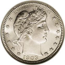 1903-S 25C MS65 NGC. Just over a million coins were st 