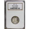 Image 1 : 1897 25C PR63 Cameo NGC. The moderately frosted, unton 