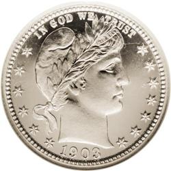 1903 25C PR68 Cameo NGC. Fully brilliant and essential 