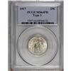 Image 1 : 1917 25C Type One MS64 Full Head PCGS. Choice and high 