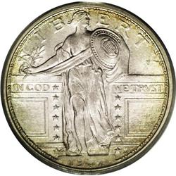 1917-S 25C Type One MS65 Full Head PCGS. Although any 