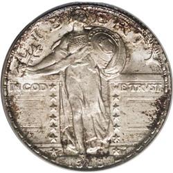 1918-S 25C MS67 PCGS. Wholly original and strictly of 