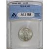 Image 1 : 1919-S 25C AU58 ANACS. A lustrous piece with traces of 