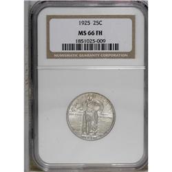 1925 25C MS66 Full Head NGC. A boldly defined piece th 