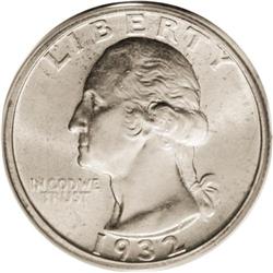 1932-D 25C MS64 PCGS. This is a satiny near-Gem with e 