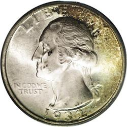 1932-D 25C MS65 PCGS. The undisputed key to the Washin 