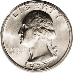 1932-S 25C MS64 PCGS. An elusive S-mint issue at the M 