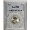 Image 1 : 1934 25C Light Motto MS66 PCGS. Solidly struck overall 