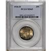 Image 1 : 1936-D 25C MS65 PCGS. The colorful obverse has red, vi 