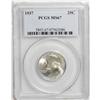 Image 1 : 1937 25C MS67 PCGS. Solidly struck and highly lustrous 