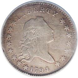 1794 50C --Improperly Cleaned--NCS. VF Details. O-106, 