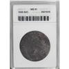 Image 3 : 1806 50C Pointed 6, Stem MS61 ANACS. O-118a, R.3. Alth 