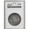 Image 1 : 1807 50C Draped Bust XF40 ANACS. O-102, R.2. Dove-gray 
