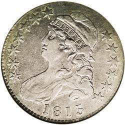 1815/2 50C --Polished--ANACS. VF30 Details. O-101, R.2. 