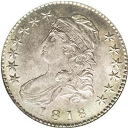 1818/7 50C Large 8 MS64 NGC. O-101, R.1. 