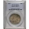 Image 3 : 1827 50C Square Base 2 MS64 PCGS. O-107, R.3. Star 1 p 