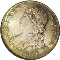 1827/6 50C MS66 NGC. O-102, R.1. The underdigit 6 is b 