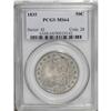 Image 3 : 1835 50C MS64 PCGS. O-102, R.3. On this variety, there 