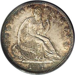 1841-O 50C MS64 PCGS. 