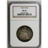 Image 3 : 1852-O 50C MS62 NGC. A bold striking with prooflike te 