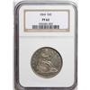 Image 1 : 1864 50C PR62 NGC. The elegant design details are full 