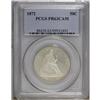 Image 3 : 1872 50C PR63 Cameo PCGS. A lovely, creamy appearance 